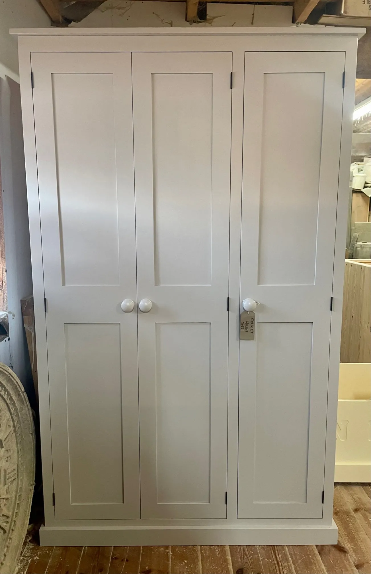 **3 Door Triple Full Hanging Wardrobe