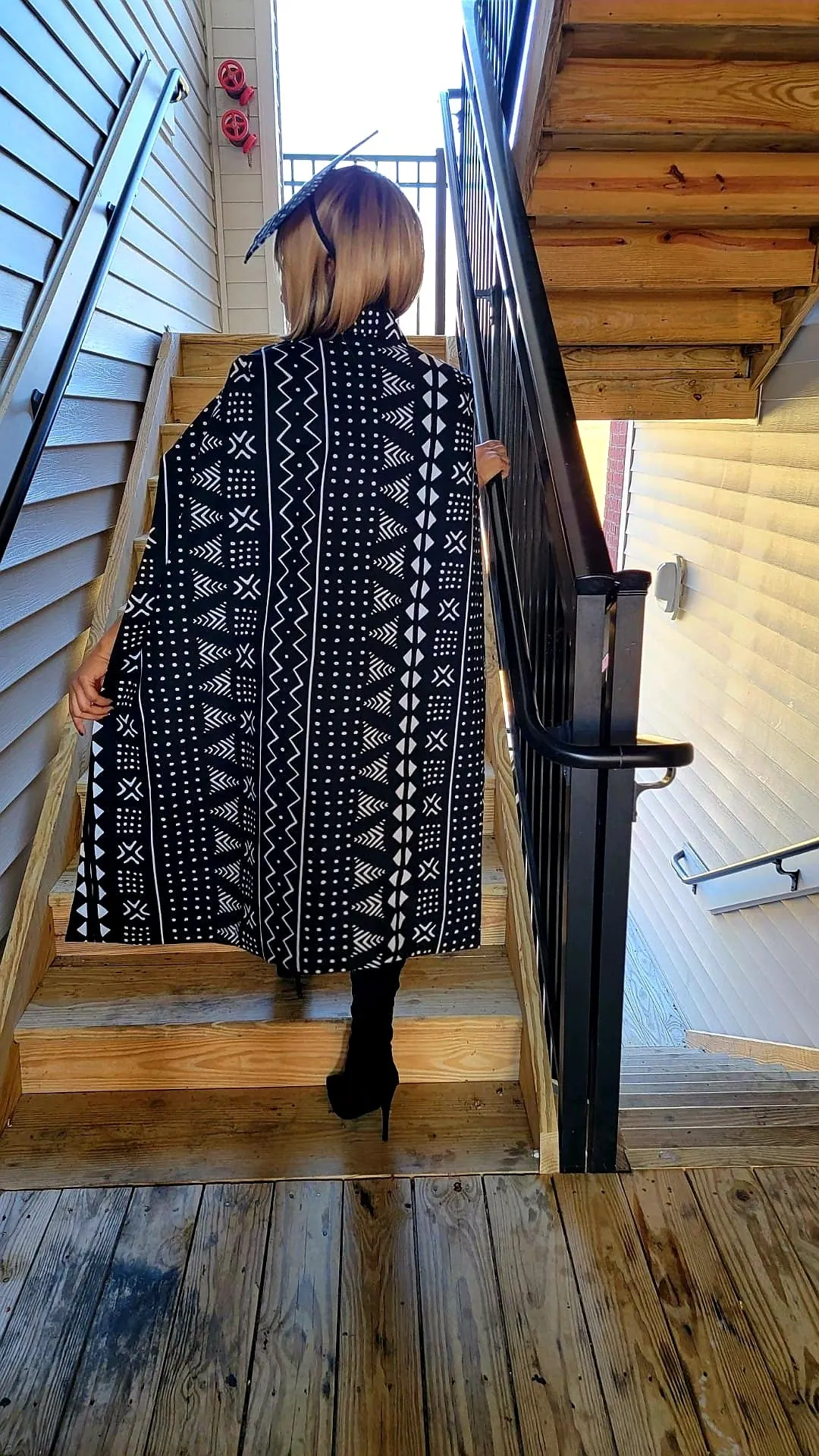 Ankara fashion cape