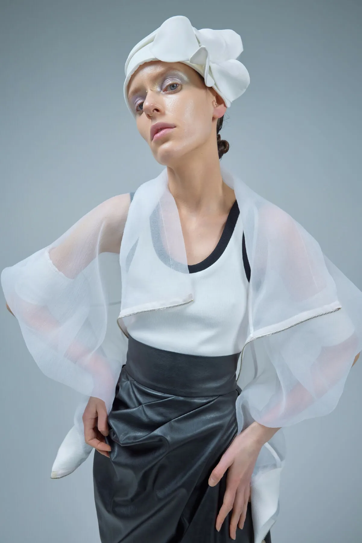 Asymmetrical Midi Skirt