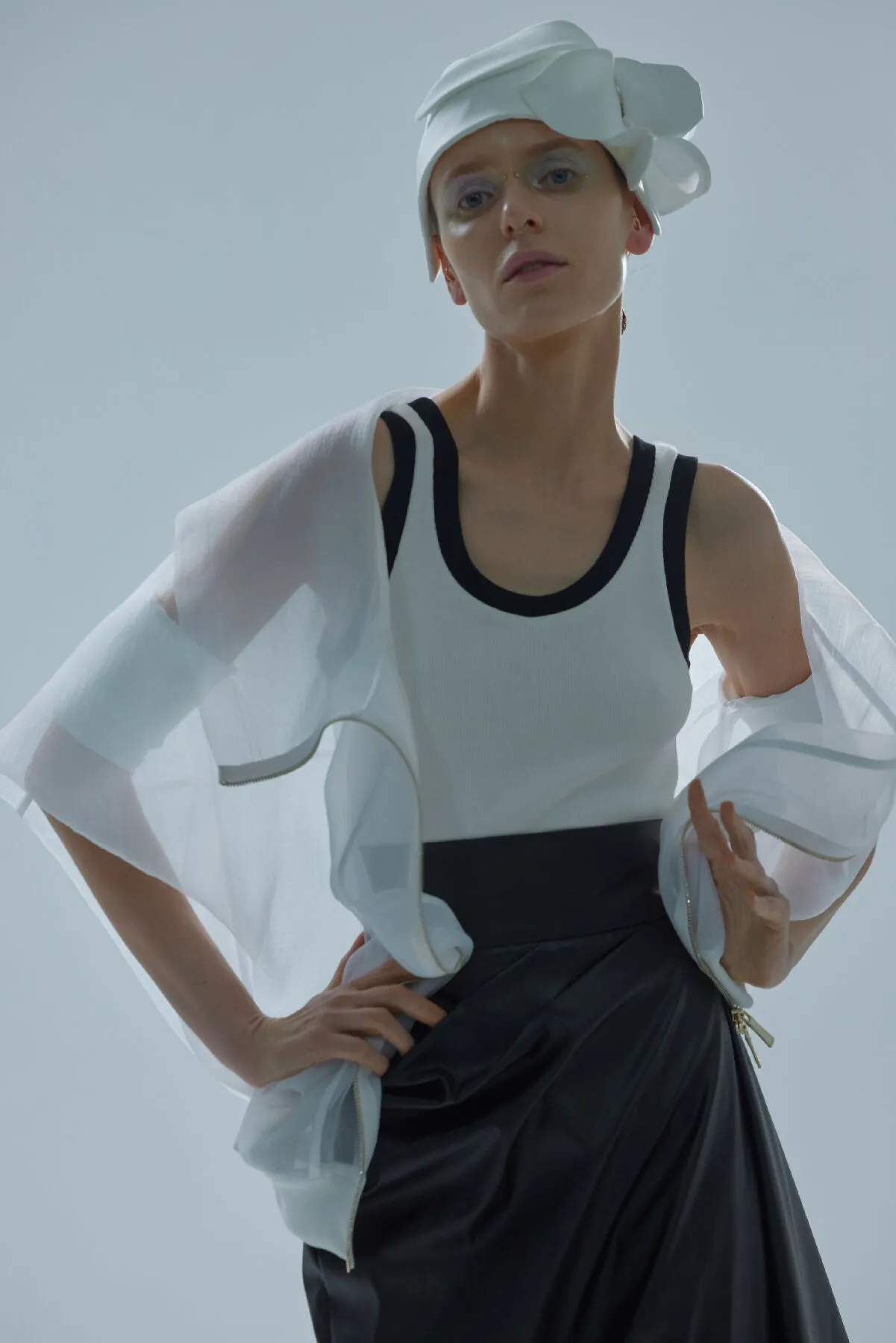 Asymmetrical Midi Skirt