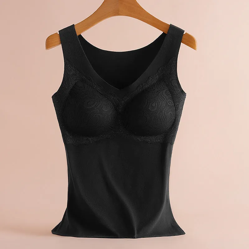 Autumn And Winter Ginger Self-heating Dralon Cationic Thermal Underwear