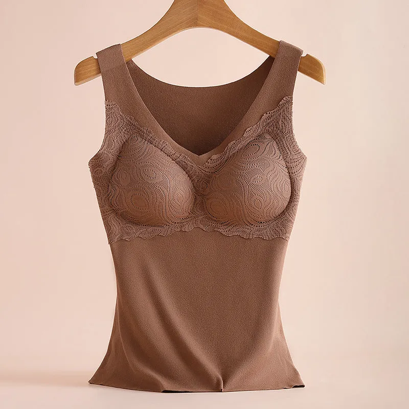Autumn And Winter Ginger Self-heating Dralon Cationic Thermal Underwear