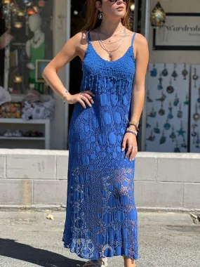 Blue Lace Dress