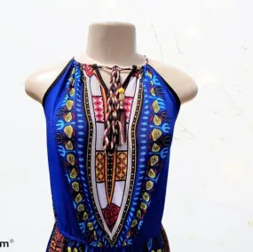 Blue Summer Romper