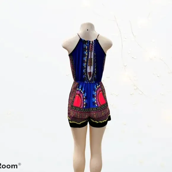 Blue Summer Romper