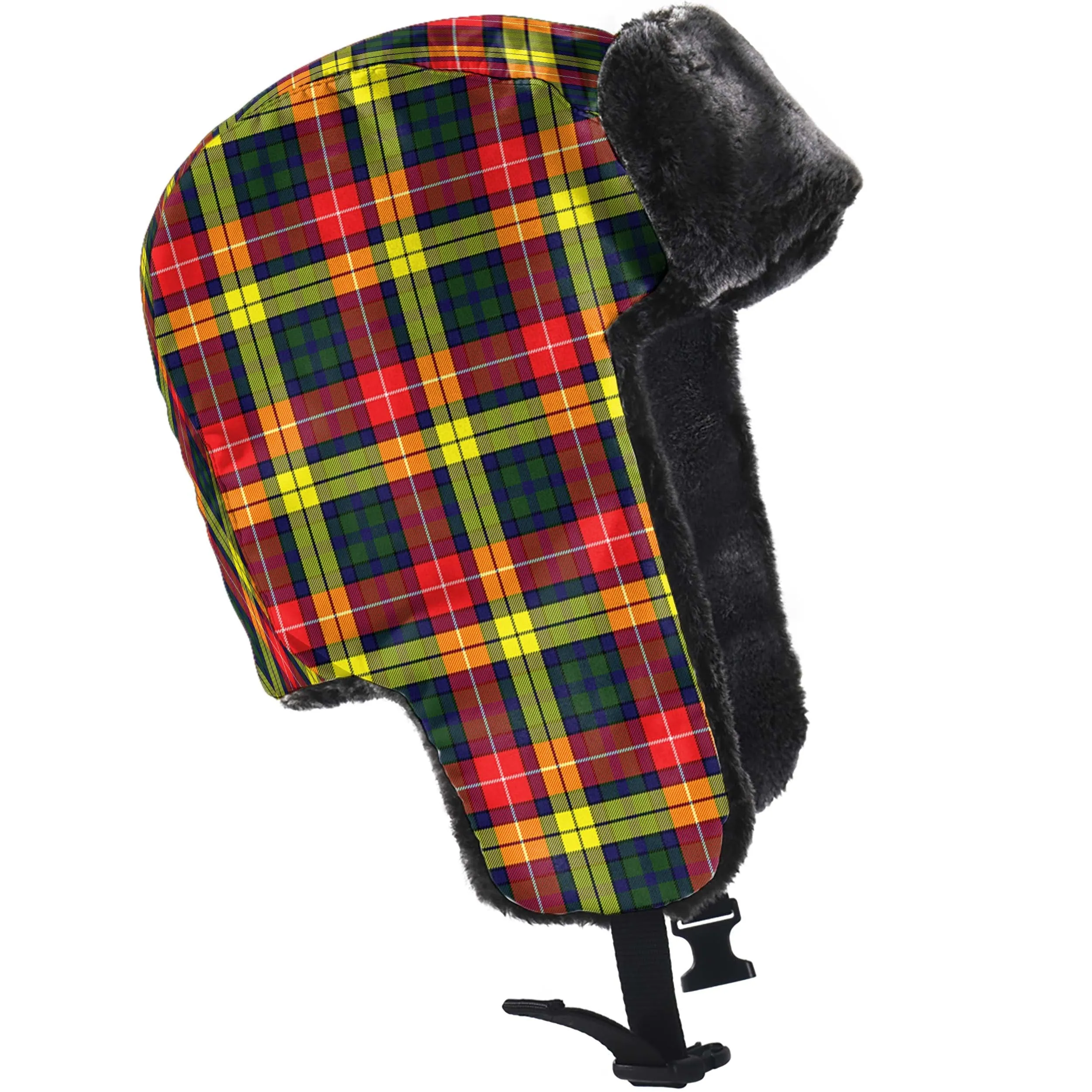 Buchanan Modern Tartan Winter Trapper Hat