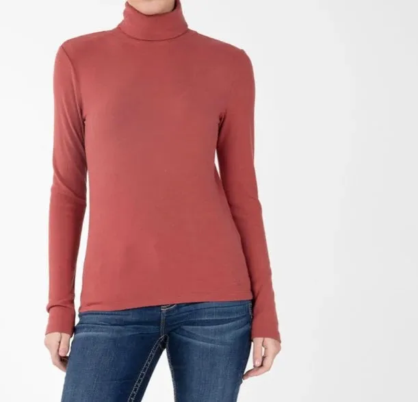 Cherry Red Turtleneck