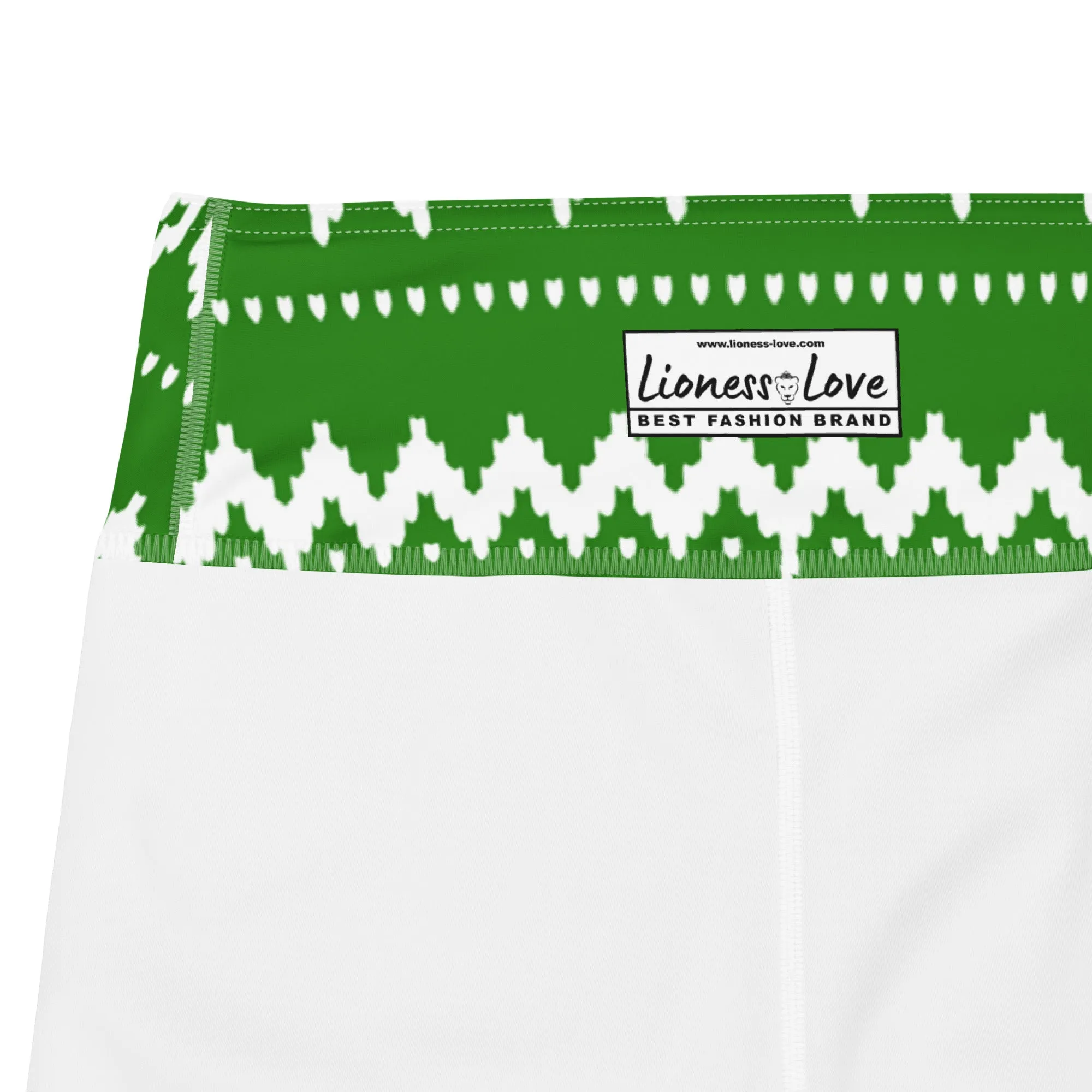 Christmas Deer Yoga Leggings, lioness-love