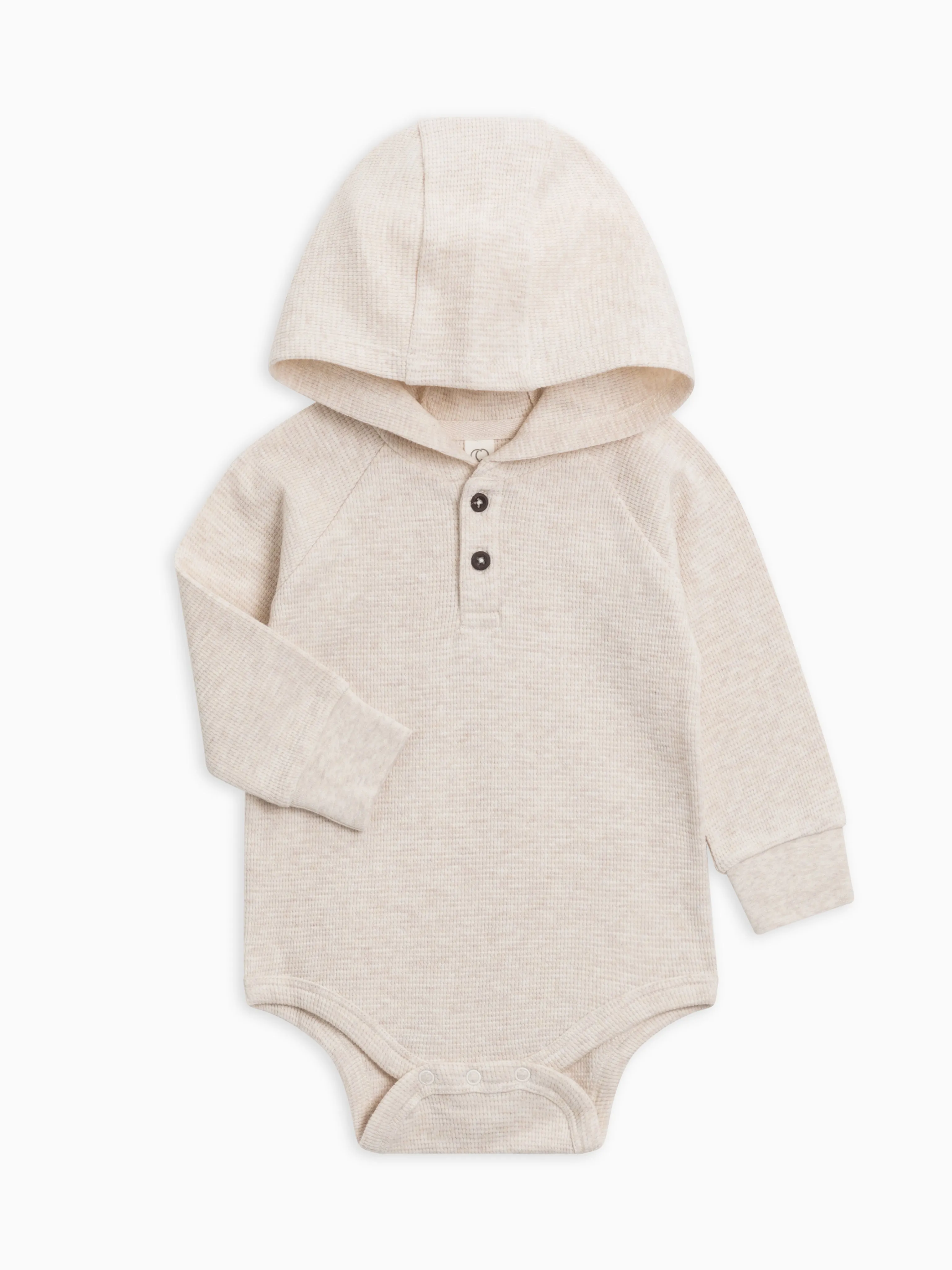 Cole Waffle Knit Hoodie Bodysuit