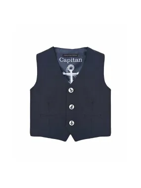 Daniele Alessandrini gilet kids blu