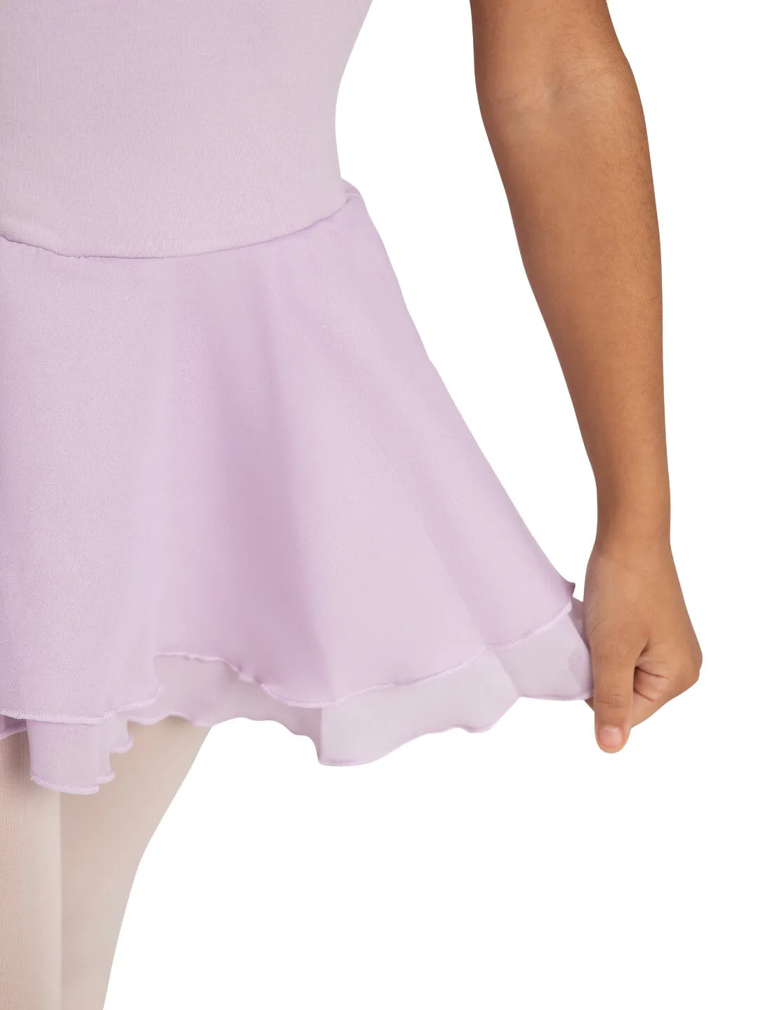 Double Layer Skirt Tank Dress - Girls