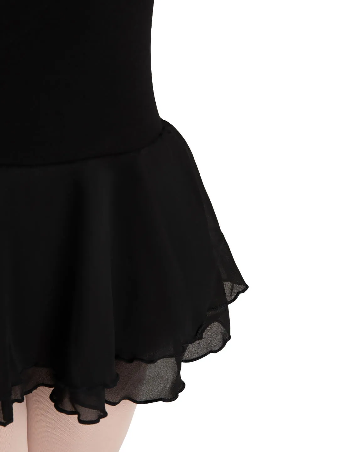 Double Layer Skirt Tank Dress - Girls