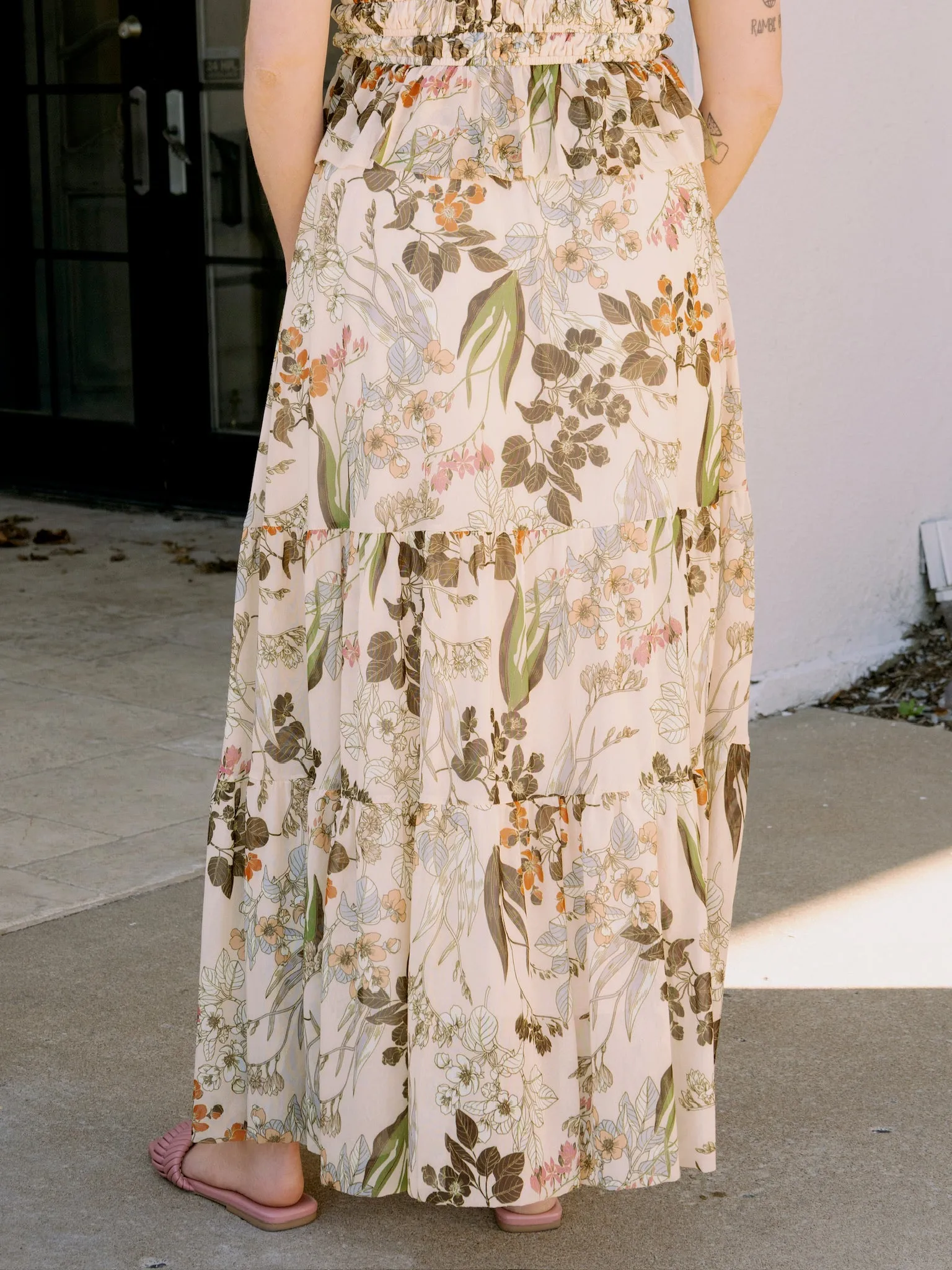 dRA Emery Skirt in Mossy Floral