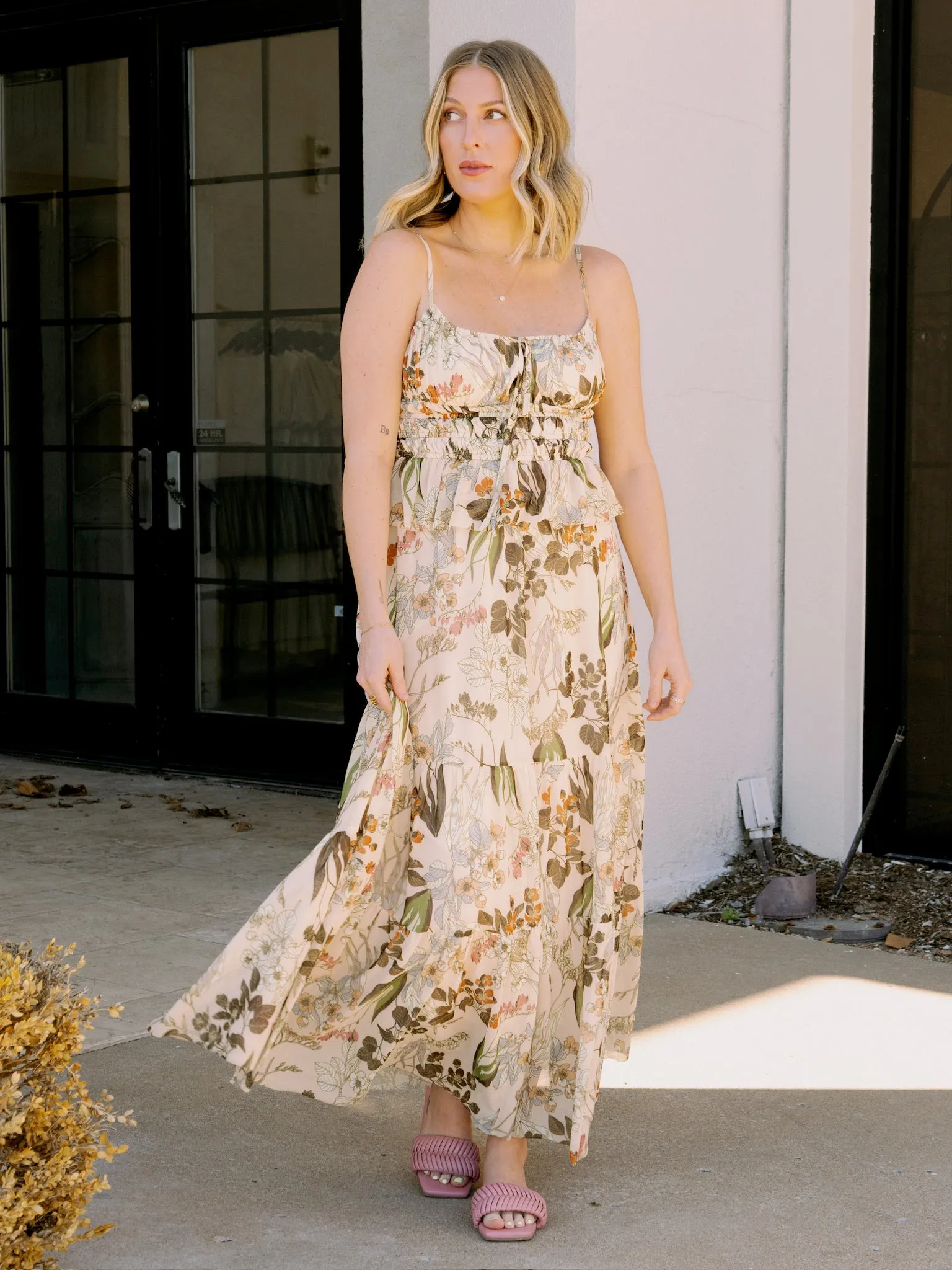 dRA Emery Skirt in Mossy Floral