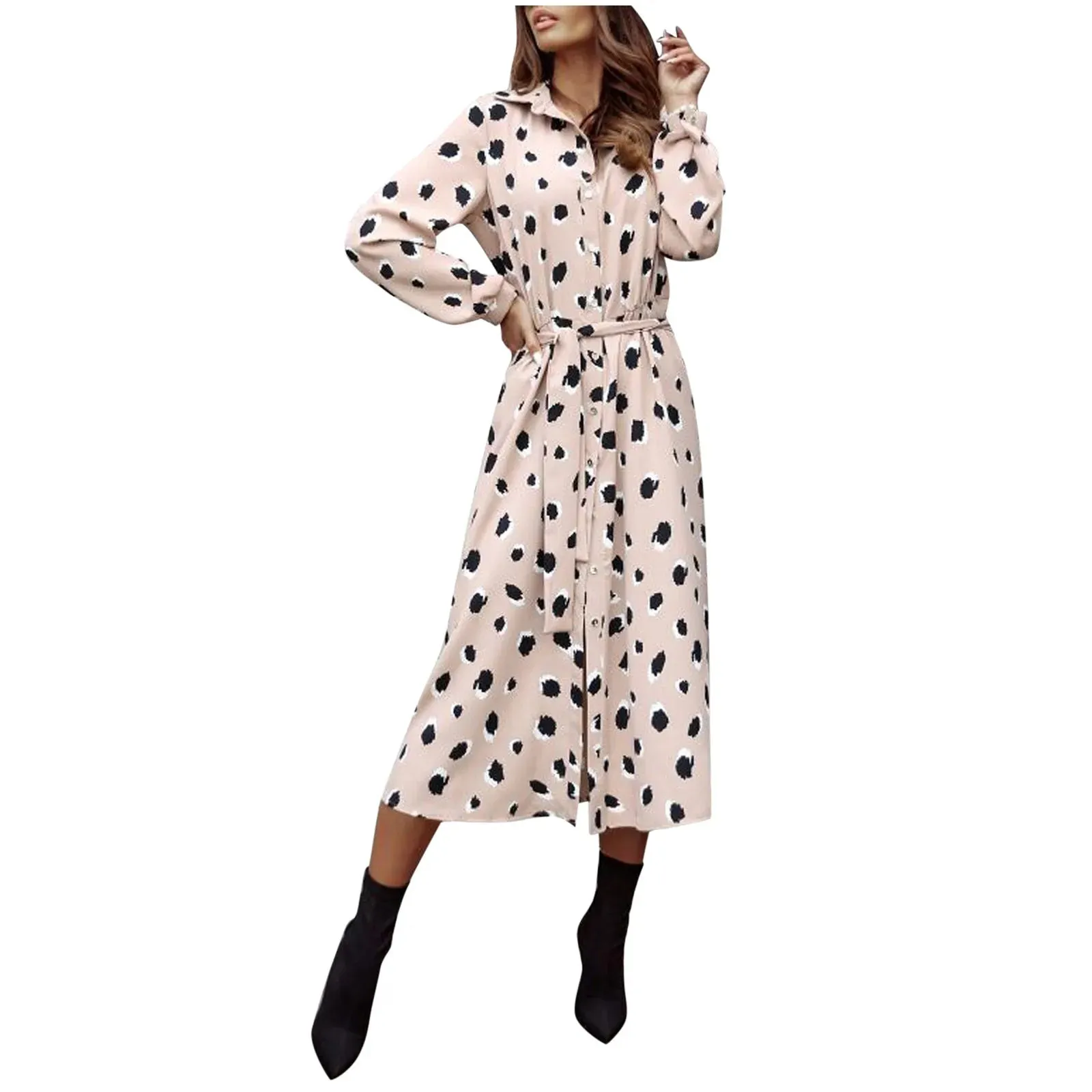 DressBetty - 2024 Vintage Wedding Party Short Sleeve Midi Dress