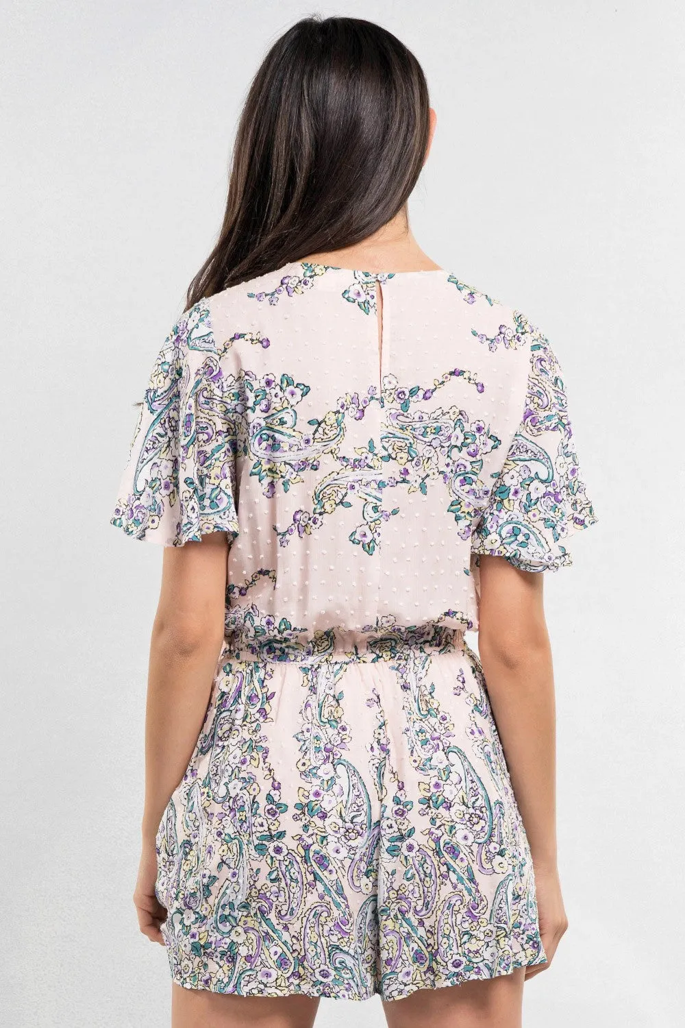 Floral Printed Romper
