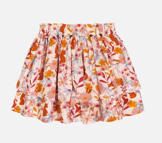 Forest Tales Flounce Skirt-Souris Mini