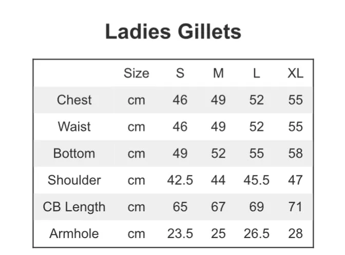 Gallop Womens Navy Gilet
