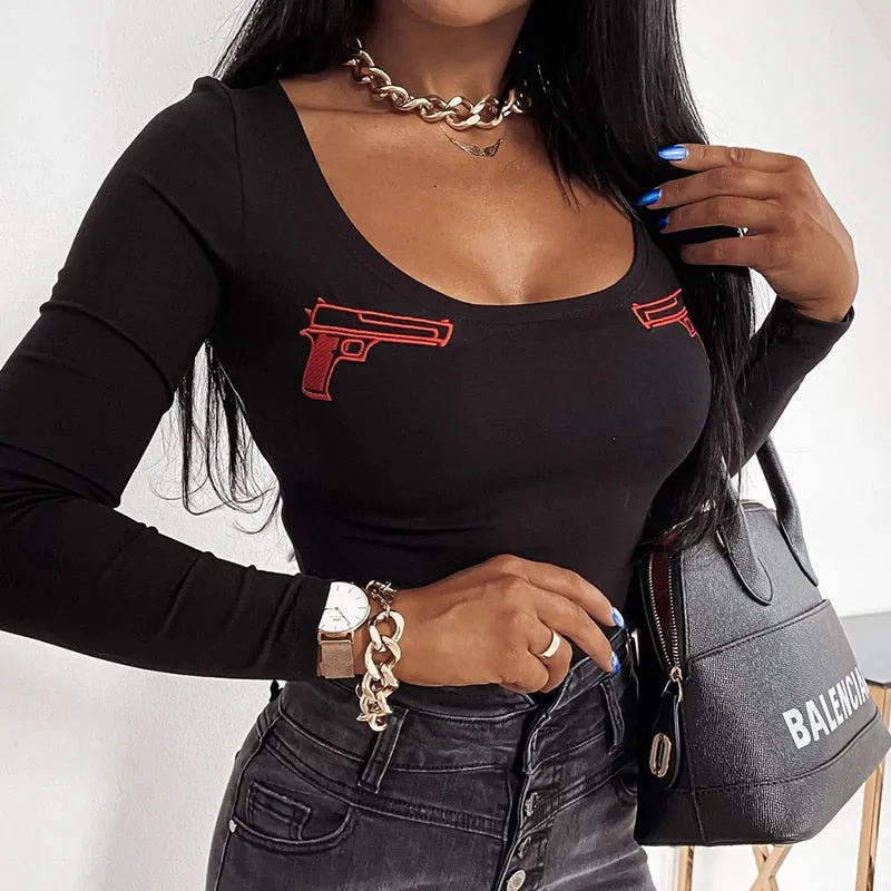 Gun Talk Bodysuit