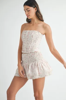 Hillary Lace Mini Skirt