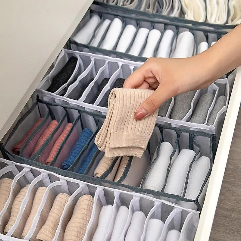 Household Drawer Organizer Inserts Underwear Bra Socks Panty Storage Boxes