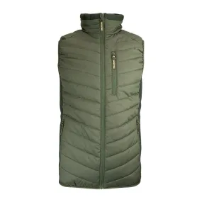 Hybrid Gilet In Green