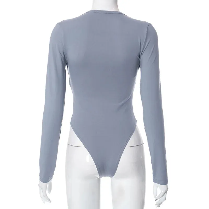 Katarina Buckled Layered Sporty Bodysuit