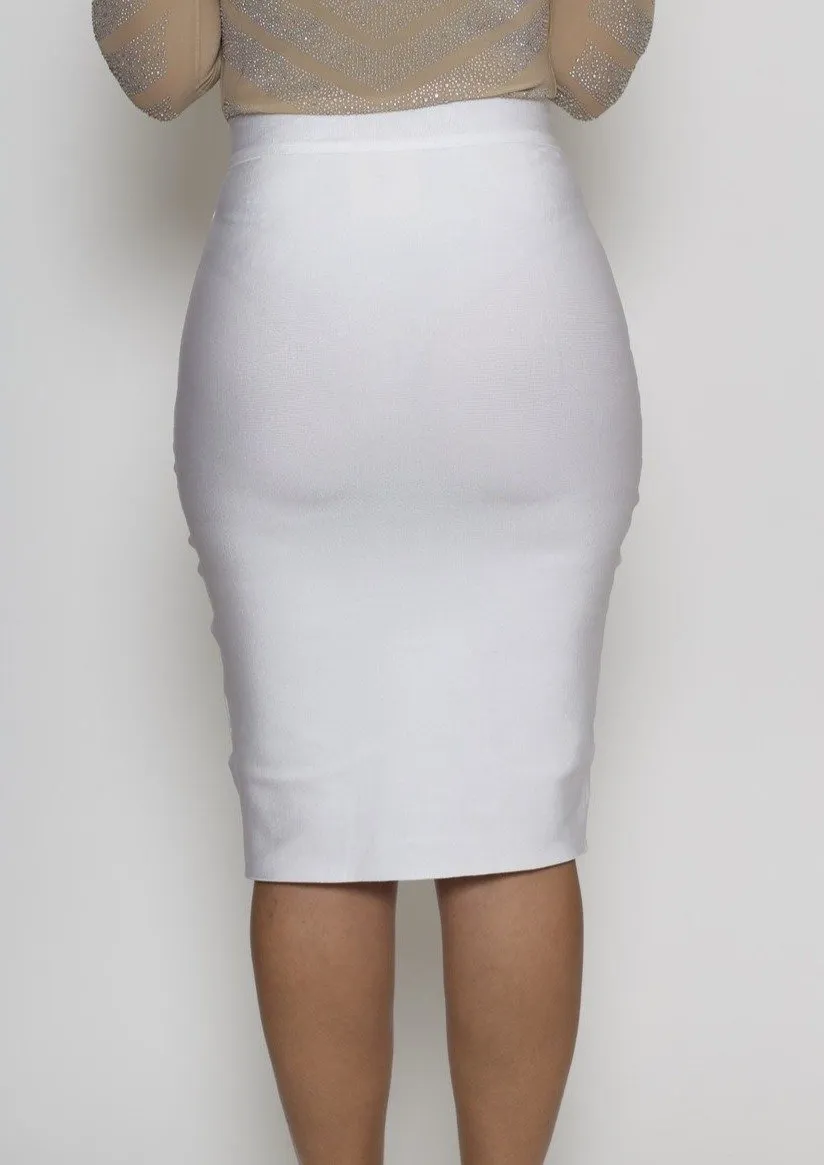 Kera Front Zipper Skirt