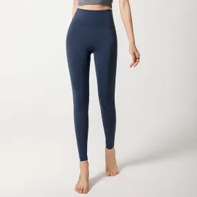 Ladies Yoga Pants High Waist Push Up HIp Seamless Pocket Tight Sporty Gym Pants Leggings