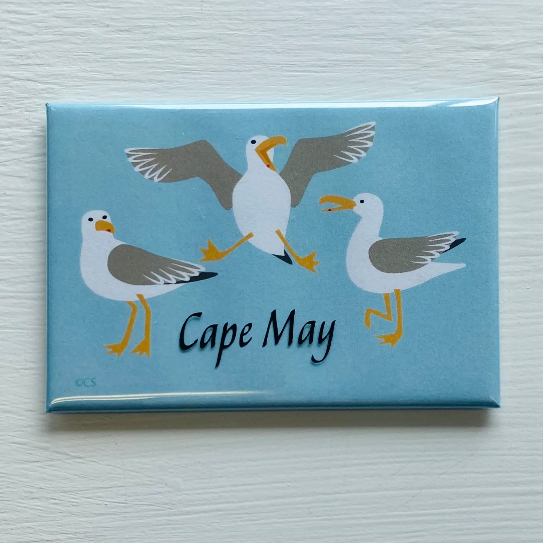 Laughing Gulls Magnet