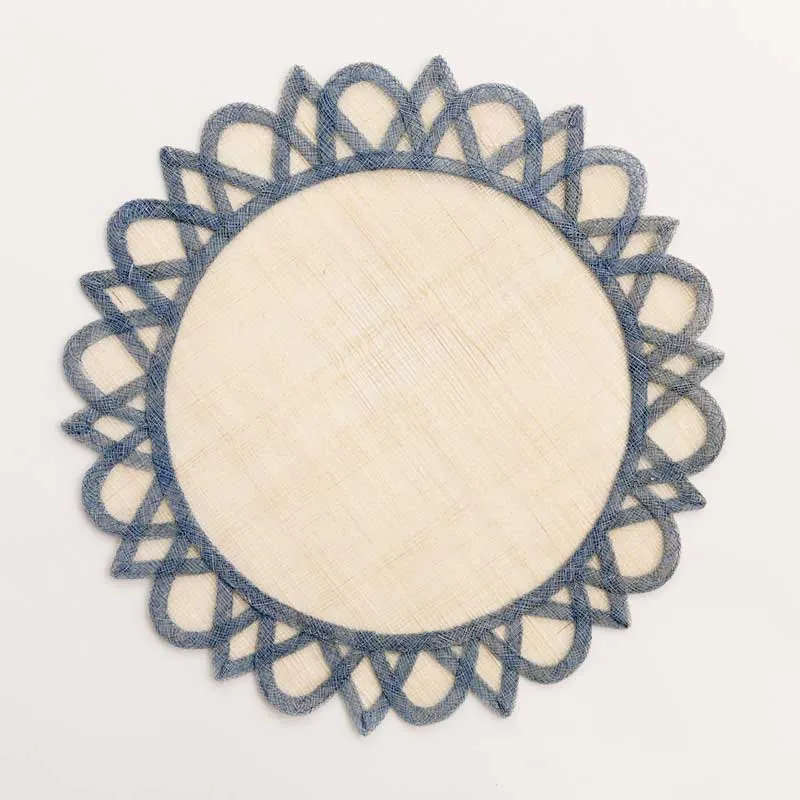 Light Blue Starburst Placemat | Set of 4