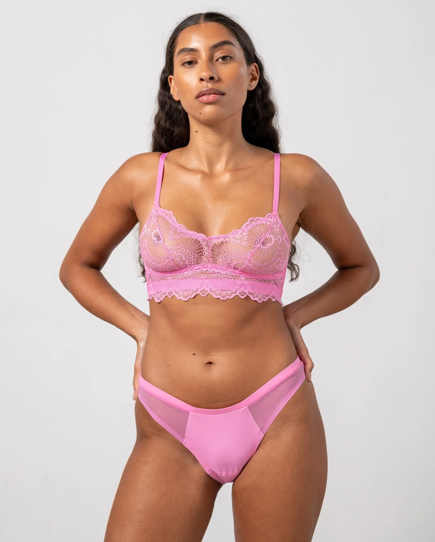 Micro Period Bikini Briefs Candy Pink