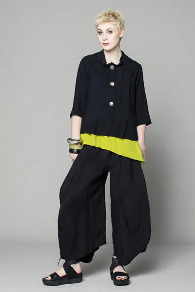 Odyssey Pant in Black Papyrus