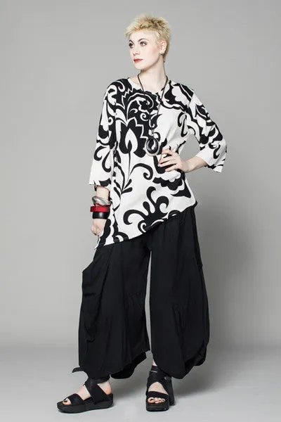 Odyssey Pant in Black Papyrus
