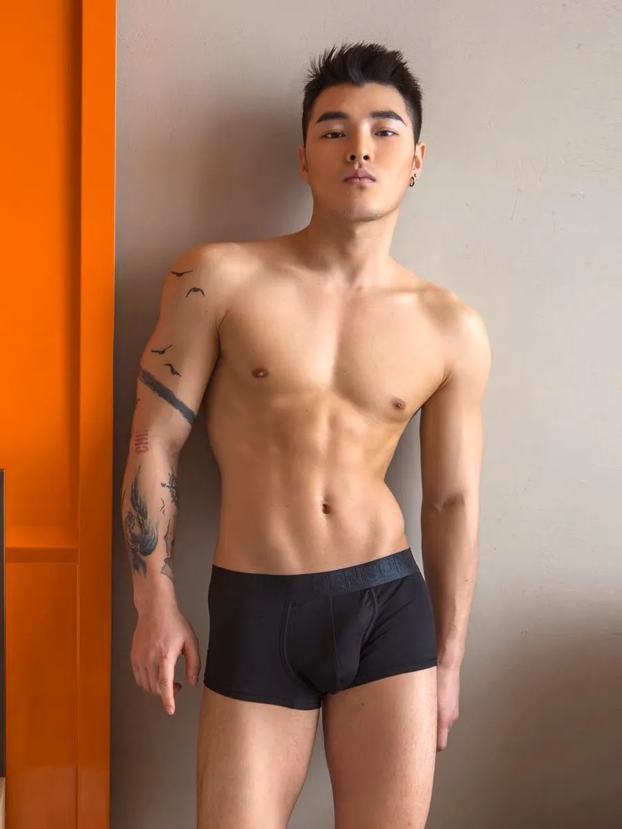 PINKY SENSON MEN’S ATHLETIC BOXER BRIEFS