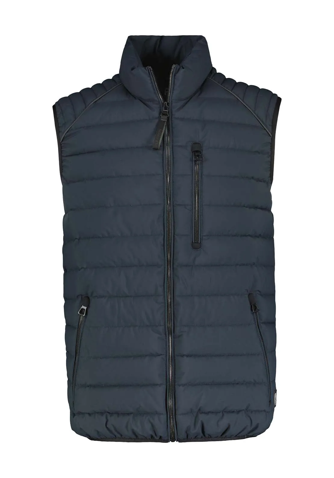 Quilted Gilet - Blue