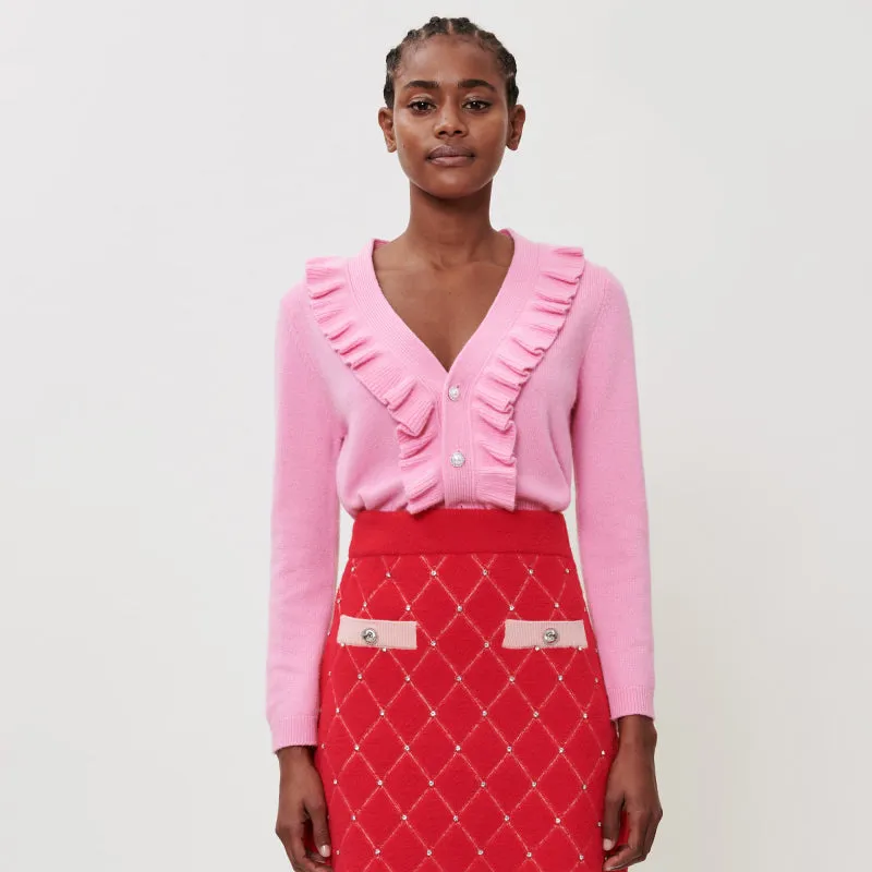 Red Argle Pocket Skirt
