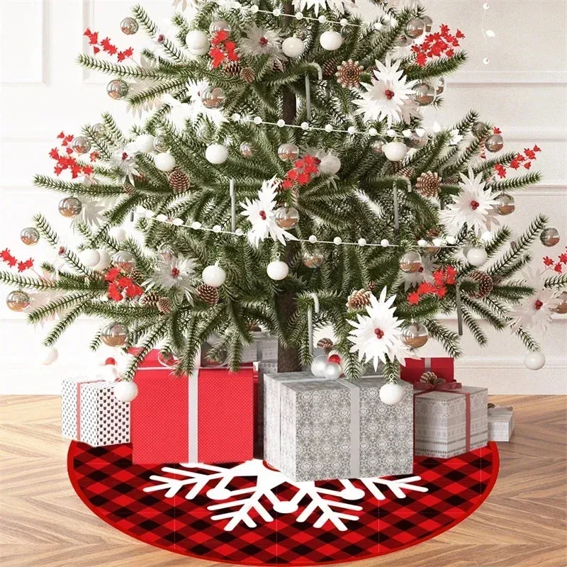 Santa Claus Printed Tree Skirt for Christmas Decor