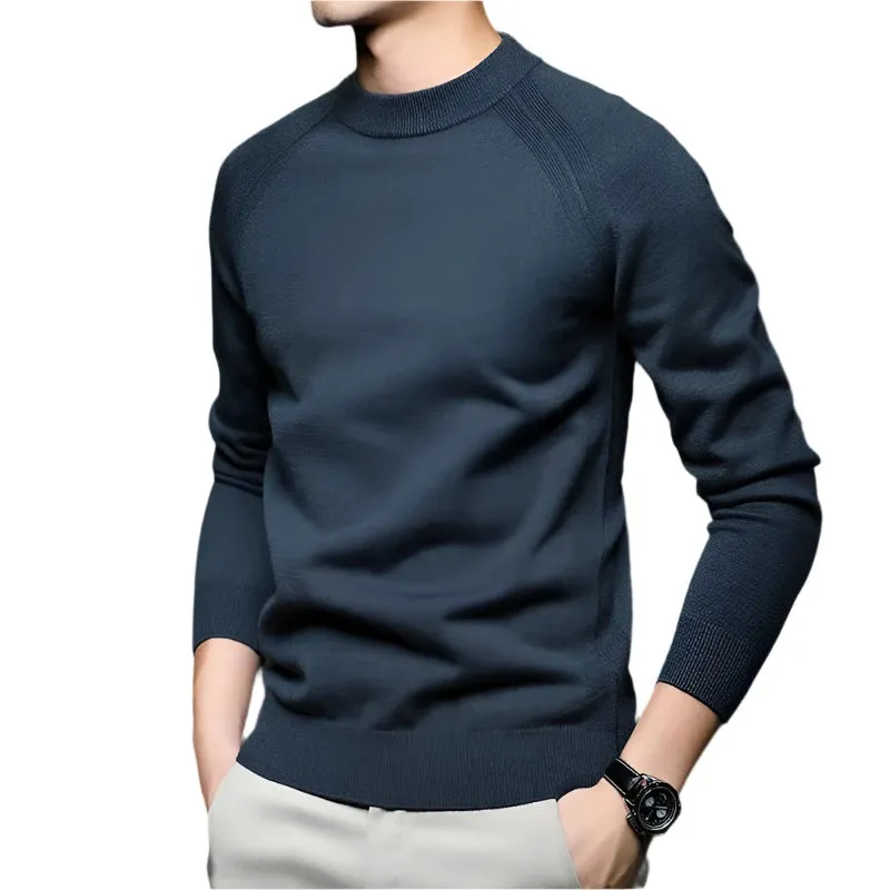 Semi-turtleneck Pullover