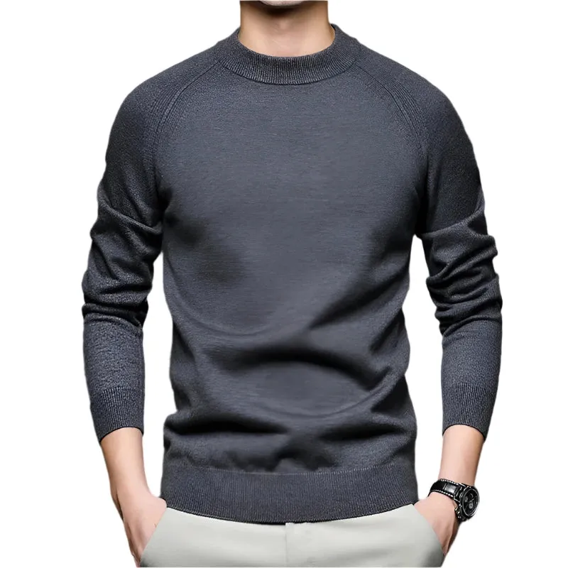 Semi-turtleneck Pullover