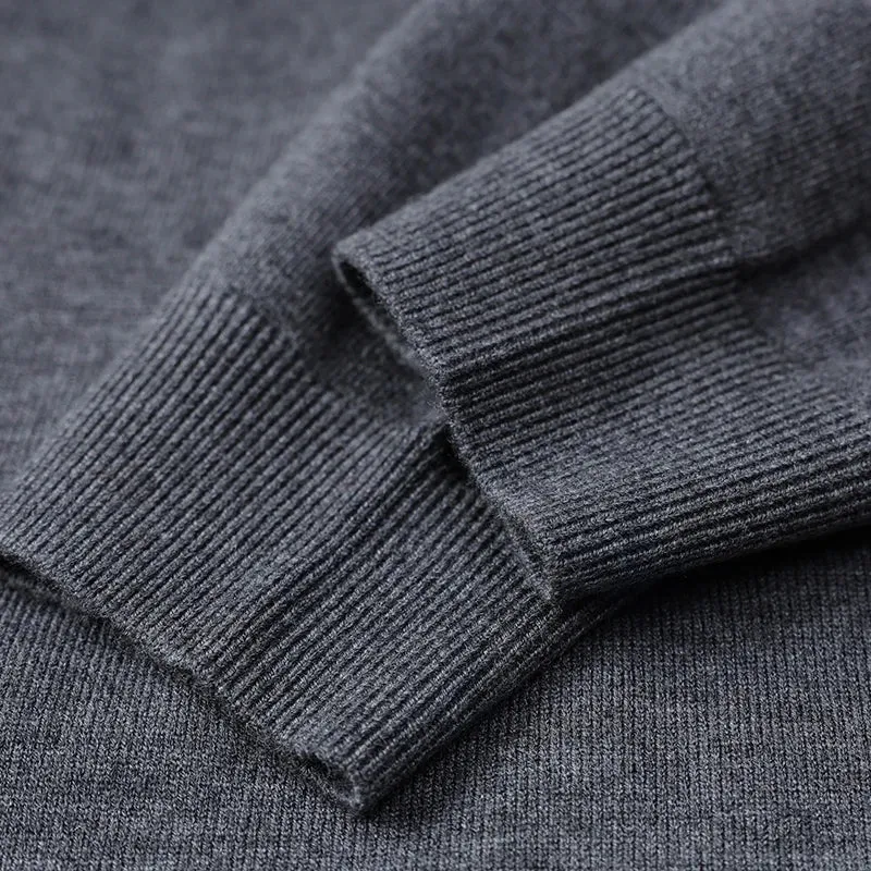 Semi-turtleneck Pullover