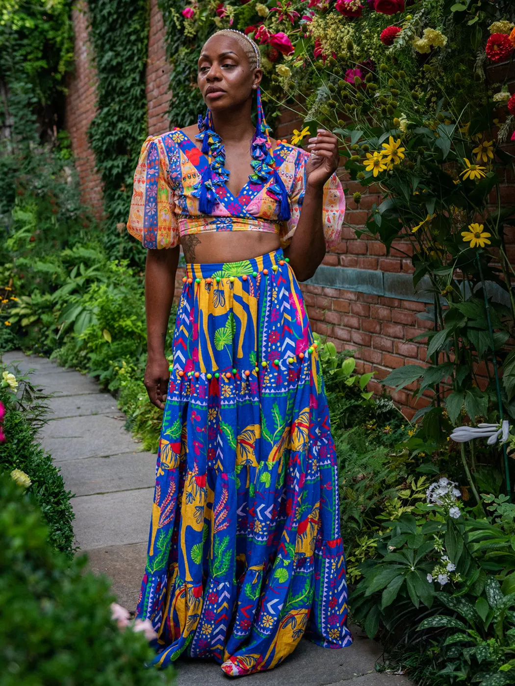 Shali Isle Tiered Skirt