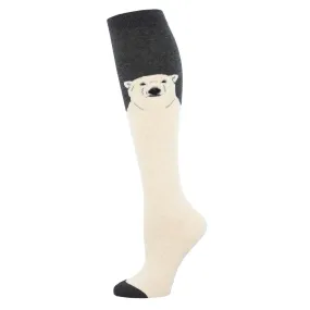 SockSmith Knee High Polar Bear