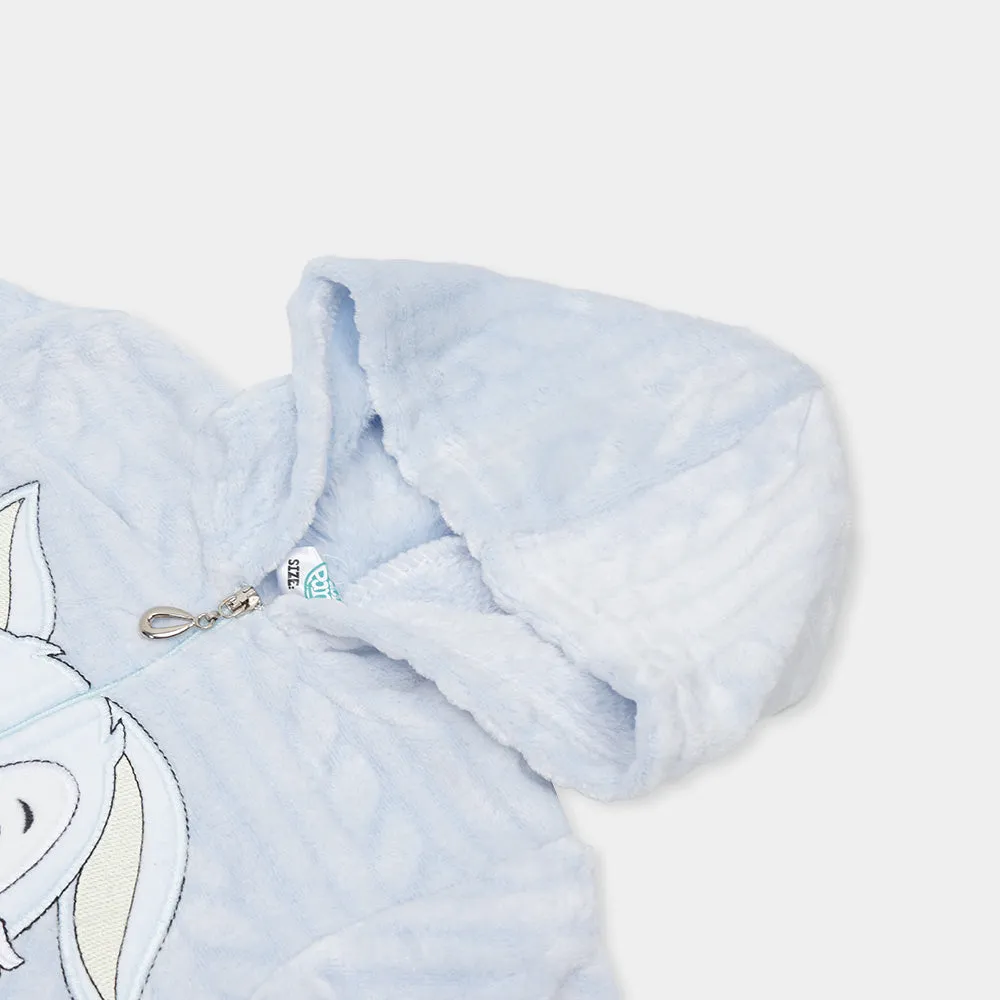 Super Cool Unisex Infant Hooded Romper - Rabbit