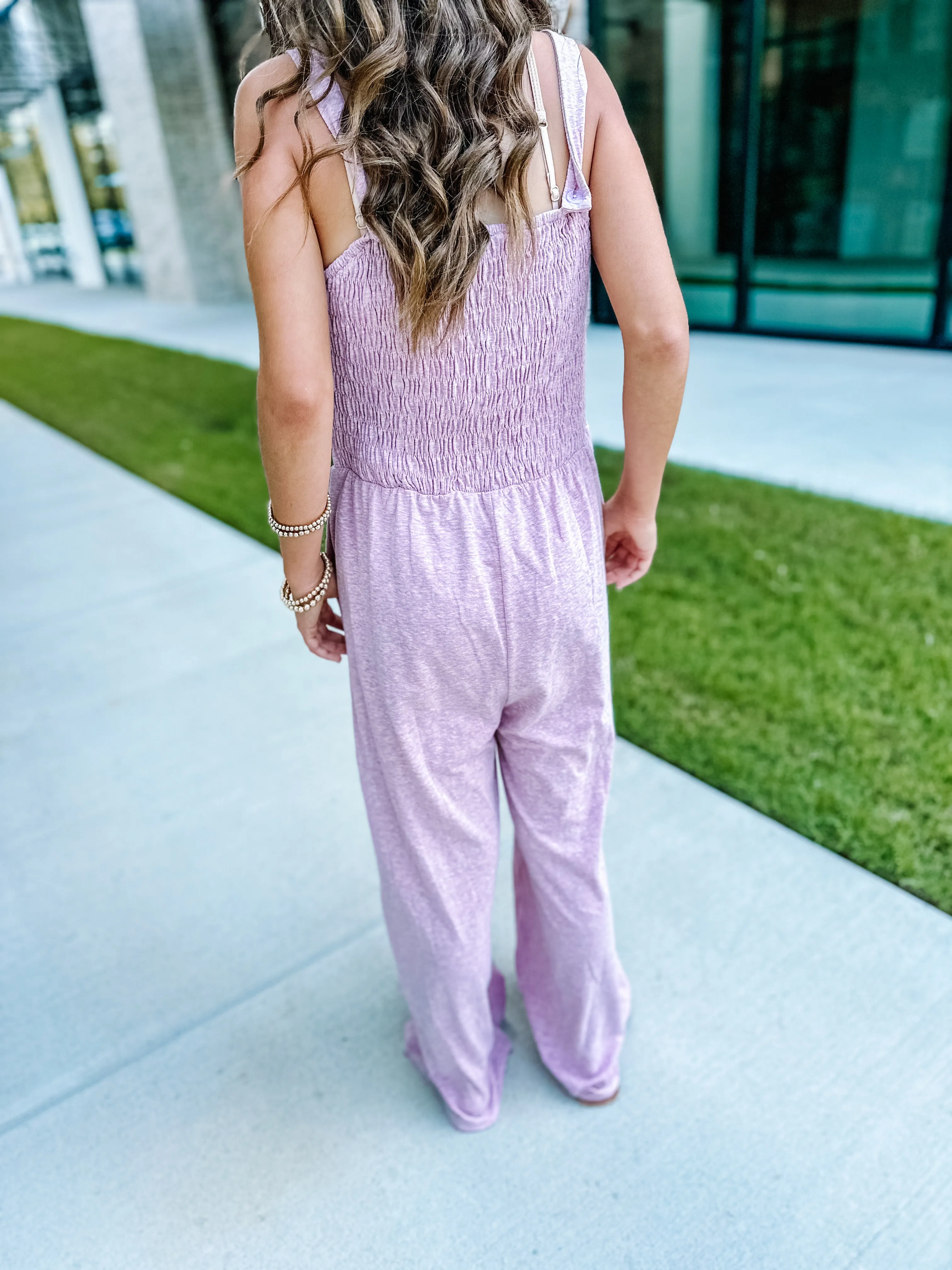 Veronica Smocked Tween Romper
