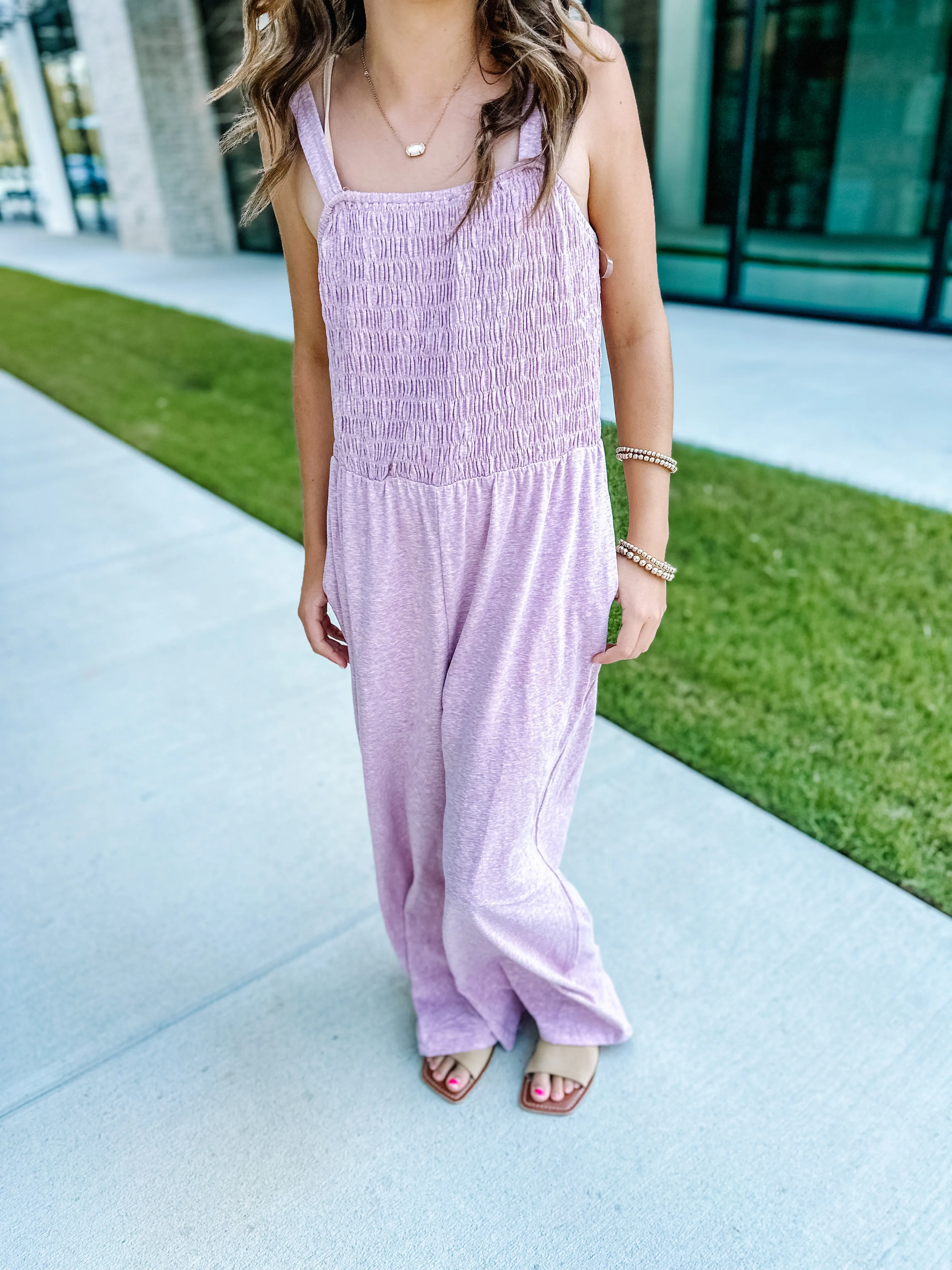 Veronica Smocked Tween Romper