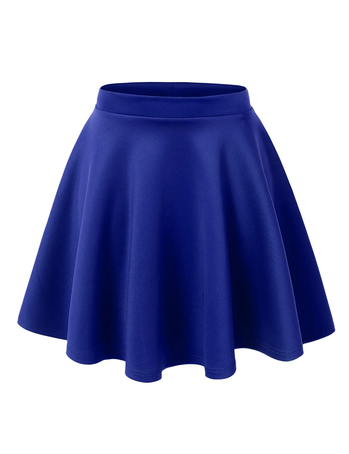 Versatile Stretchy Flared Skater Skirt