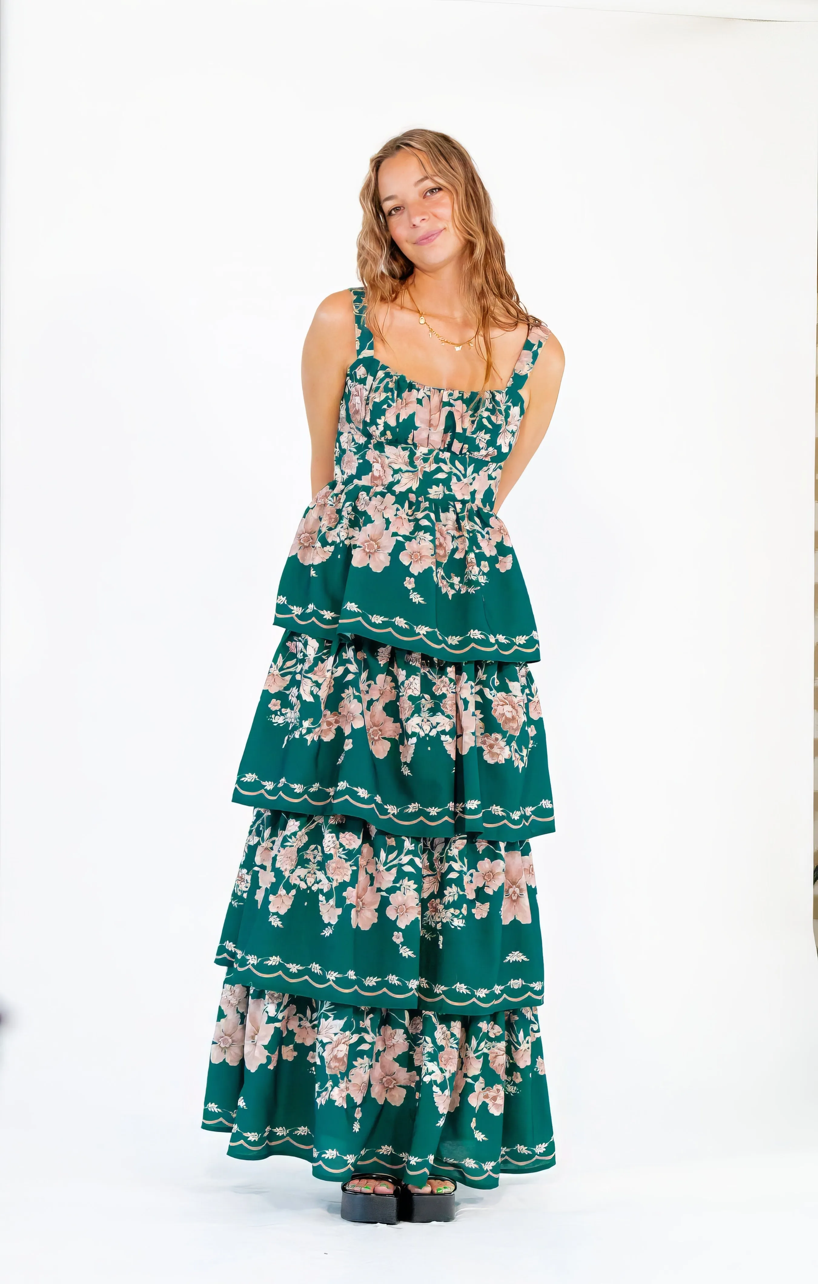 Vivian Layered Maxi Dress
