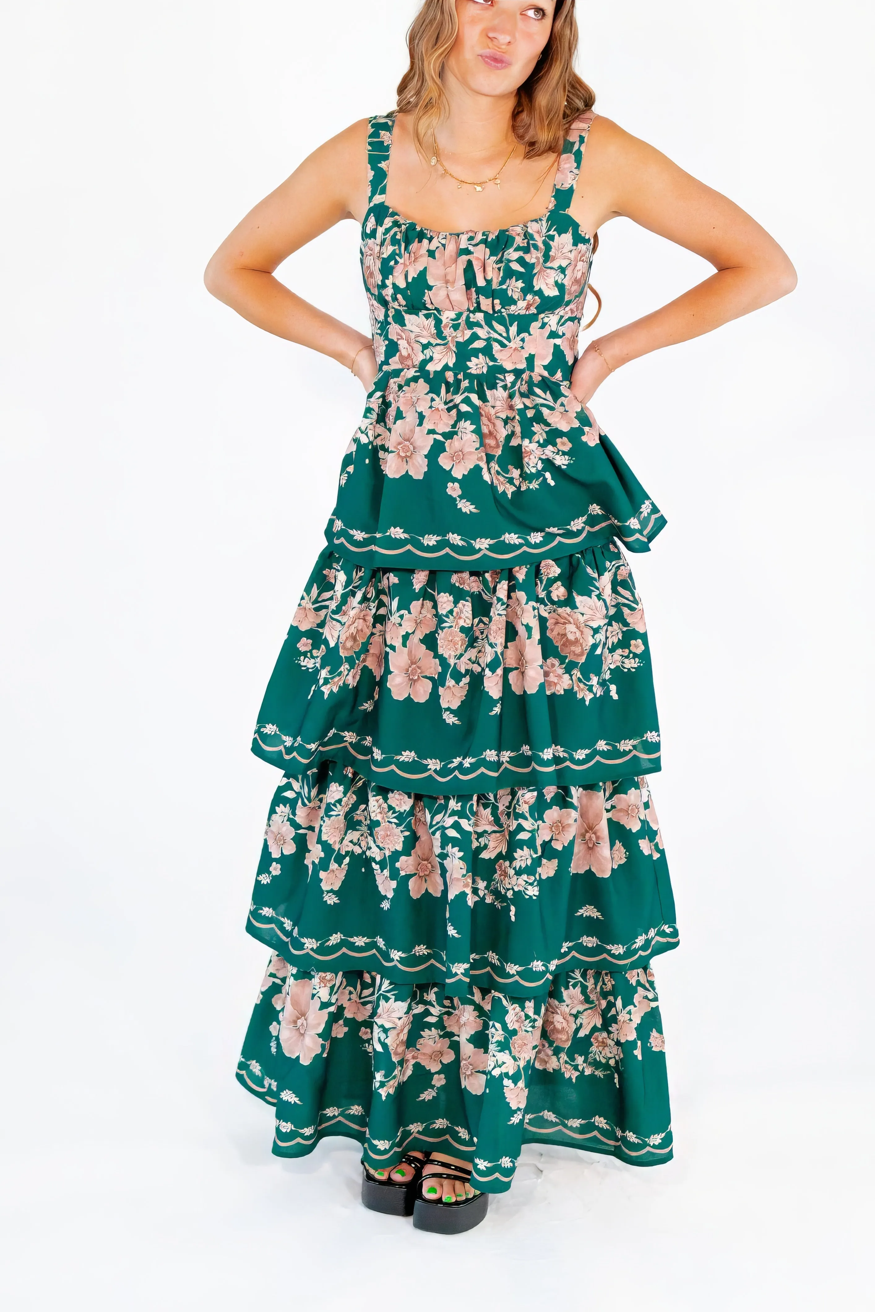 Vivian Layered Maxi Dress