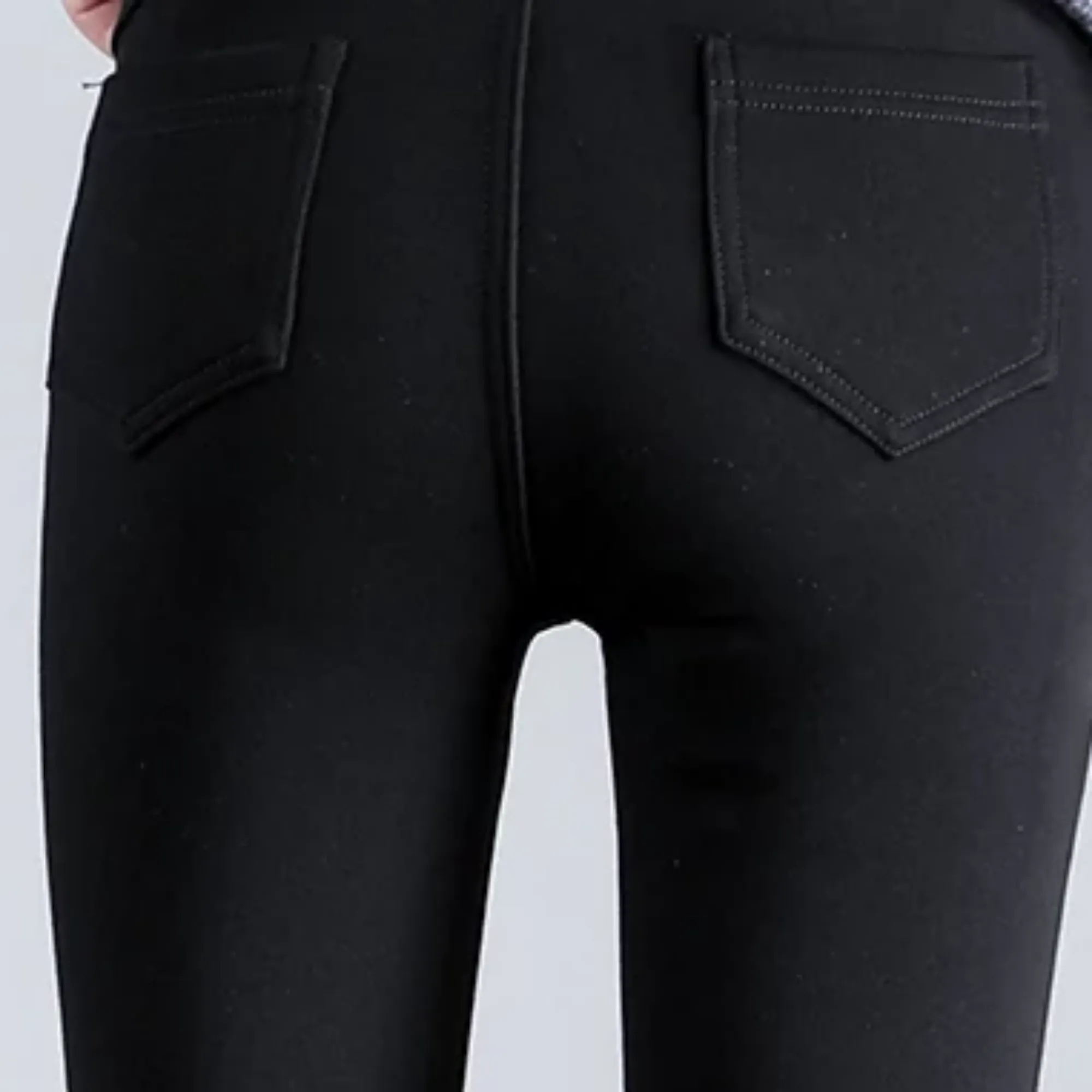 Women's Winter Casual High-Waist Skinny Warm Leggings
